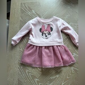 Disney Minnie Mouse Light Pink Sweatshirt